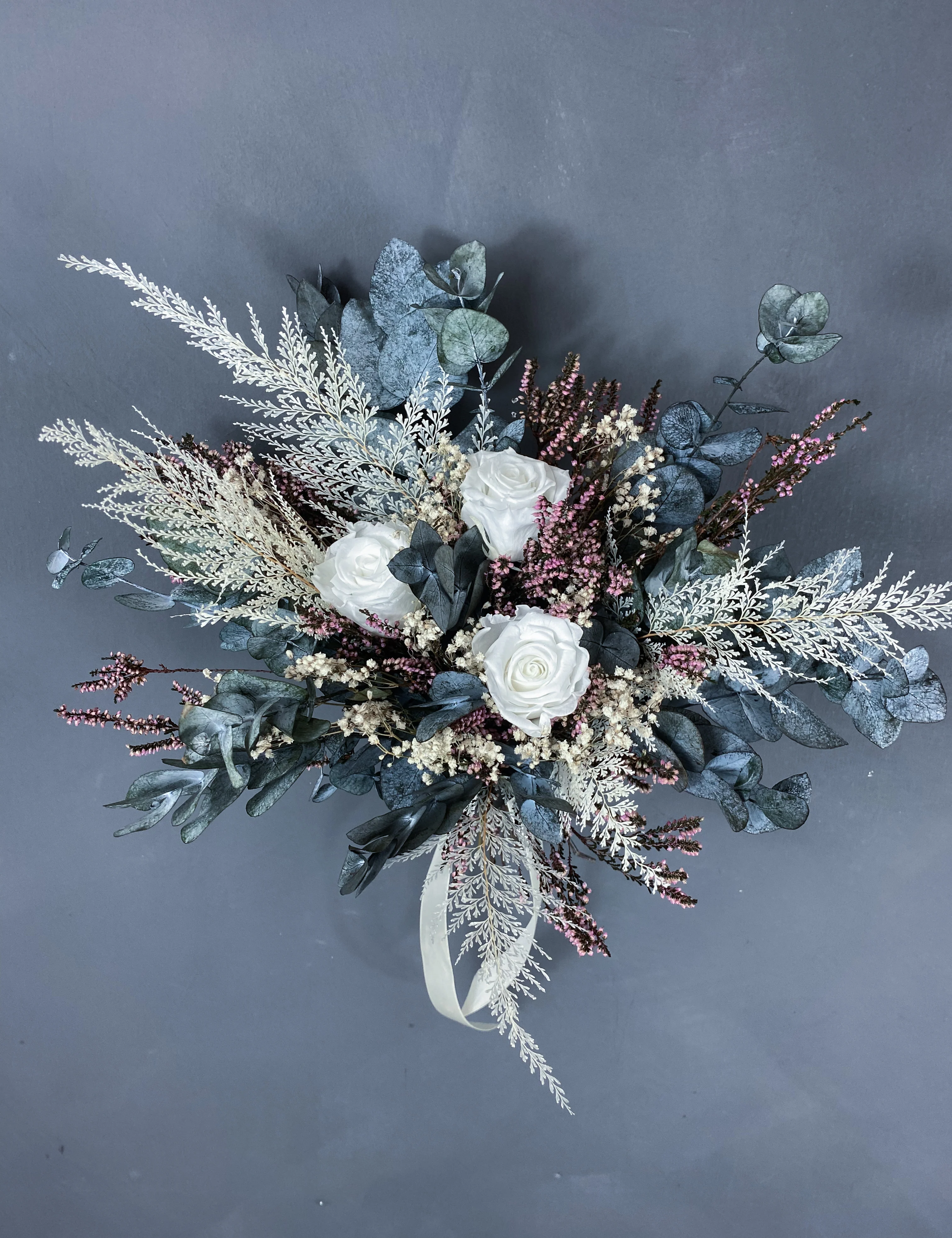 Aubrey dried bridal bouquet - Image 2