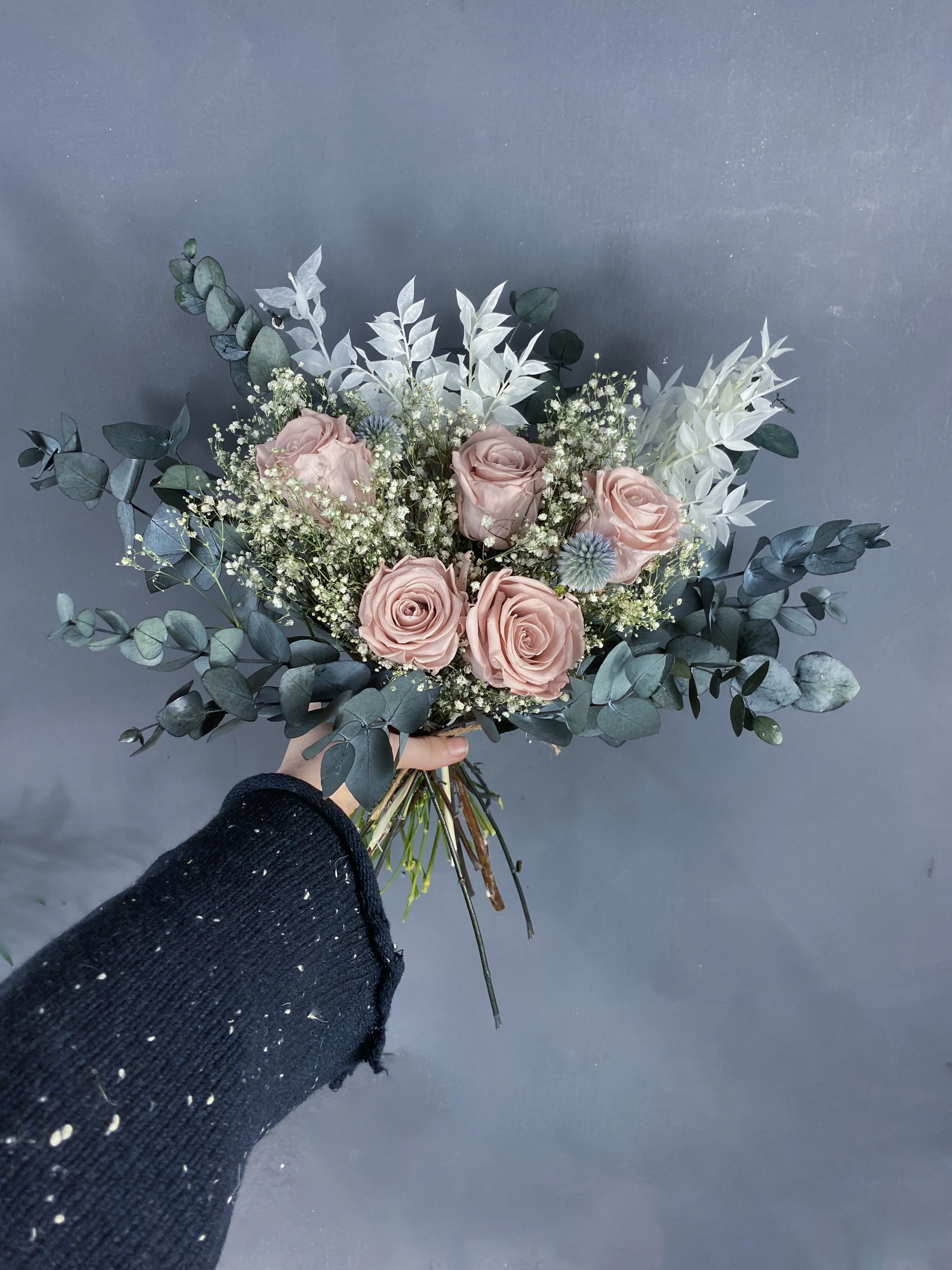 Elodie Dried Flower Bridal bouquet - Image 6