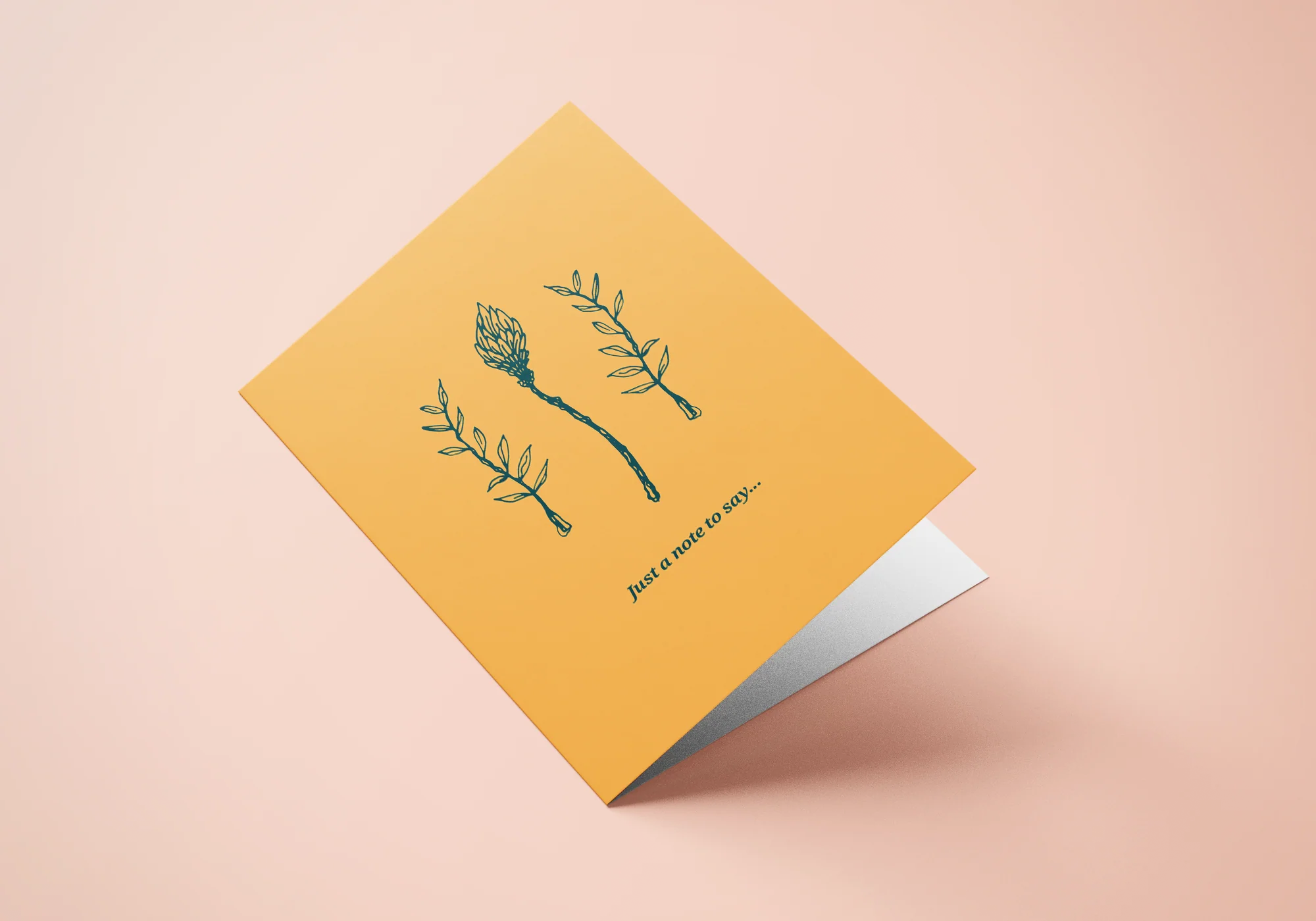 'Just a Note To Say' Gift Card - Image 2