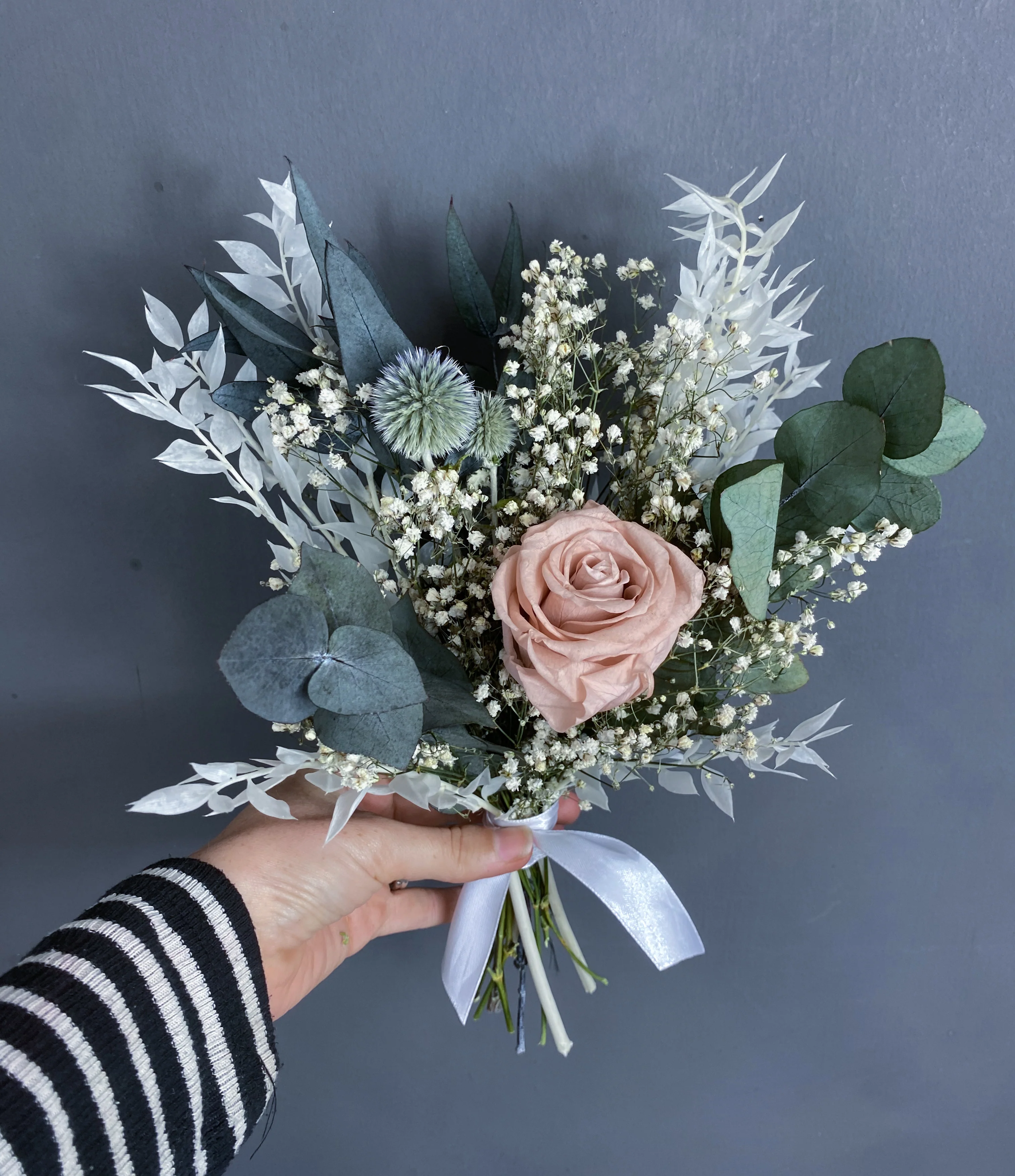 Elodie dried bridesmaid bouquet - Image 3