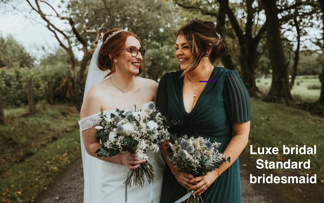 Laurel Dried Flower Bridal Bouquet - Image 4