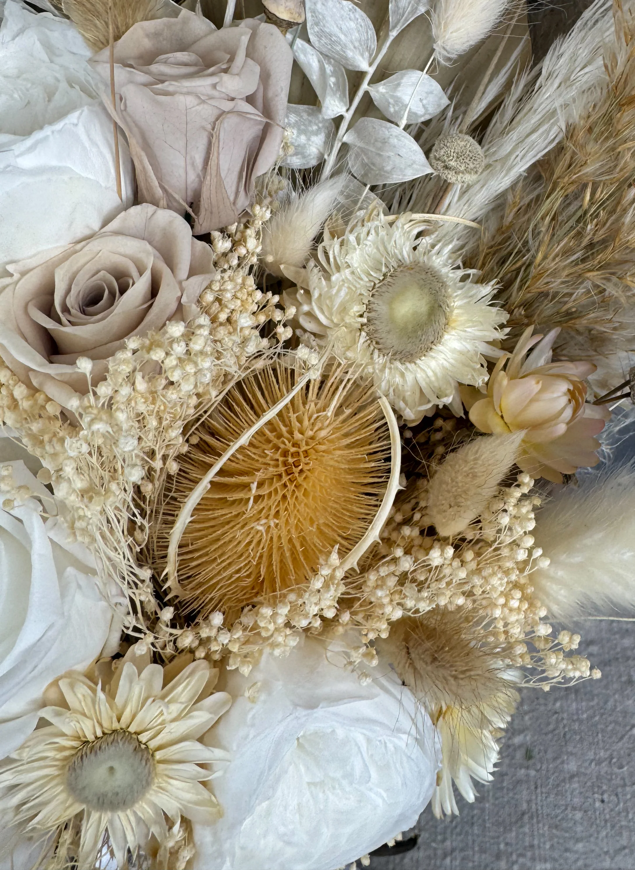 Orla dried flower bridal bouquet - Image 2