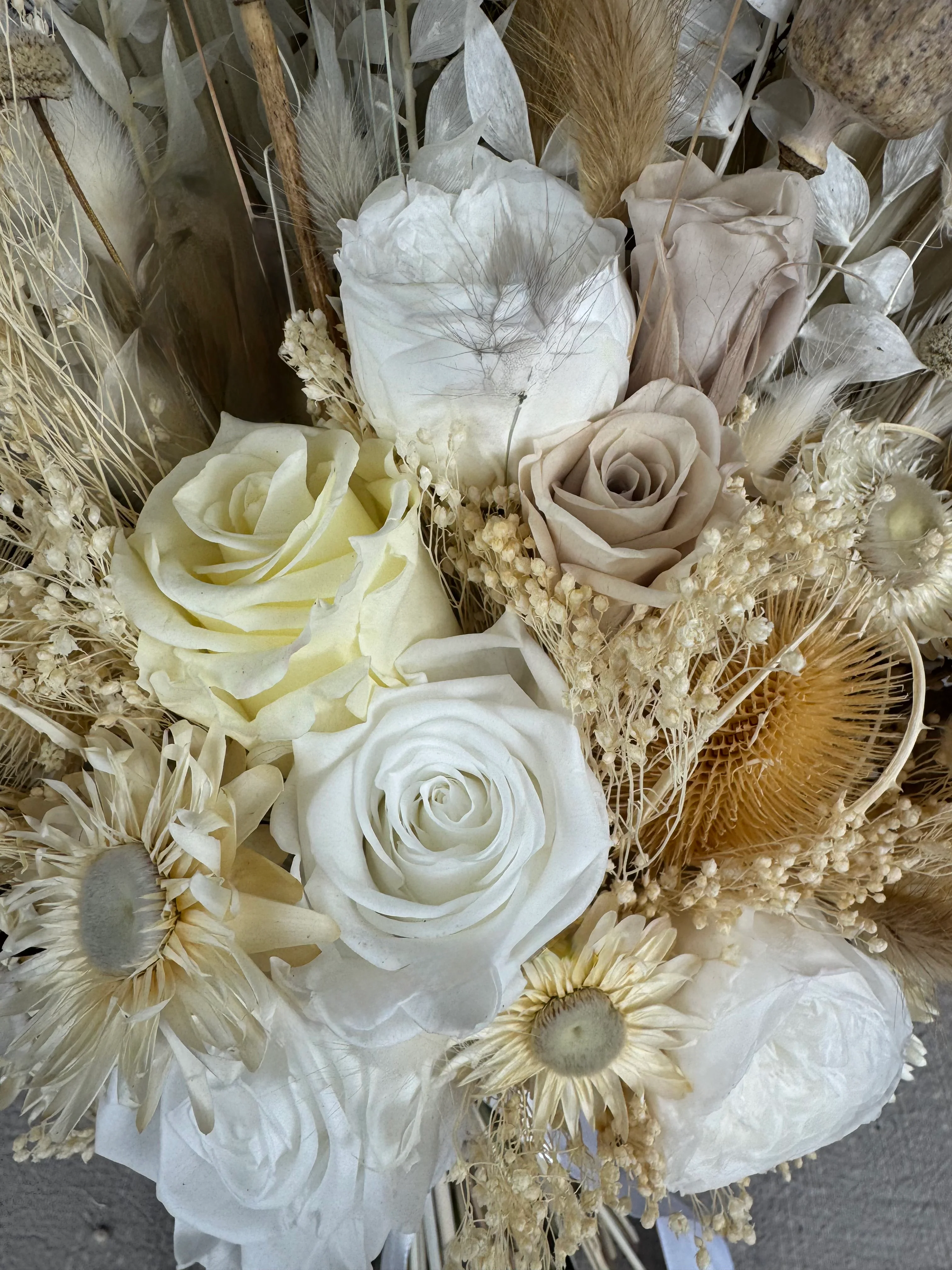 Orla dried flower bridal bouquet - Image 3