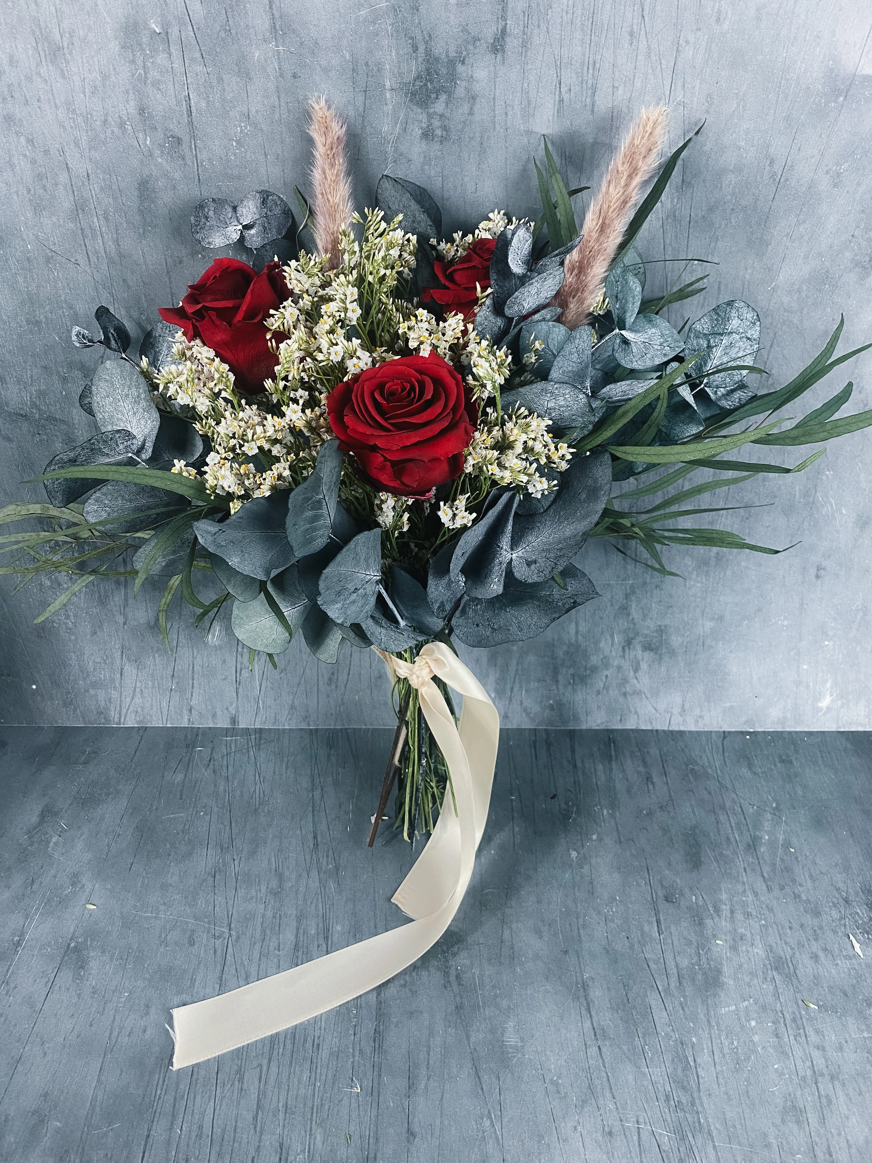 Rosa dried flower bouquet - Image 3