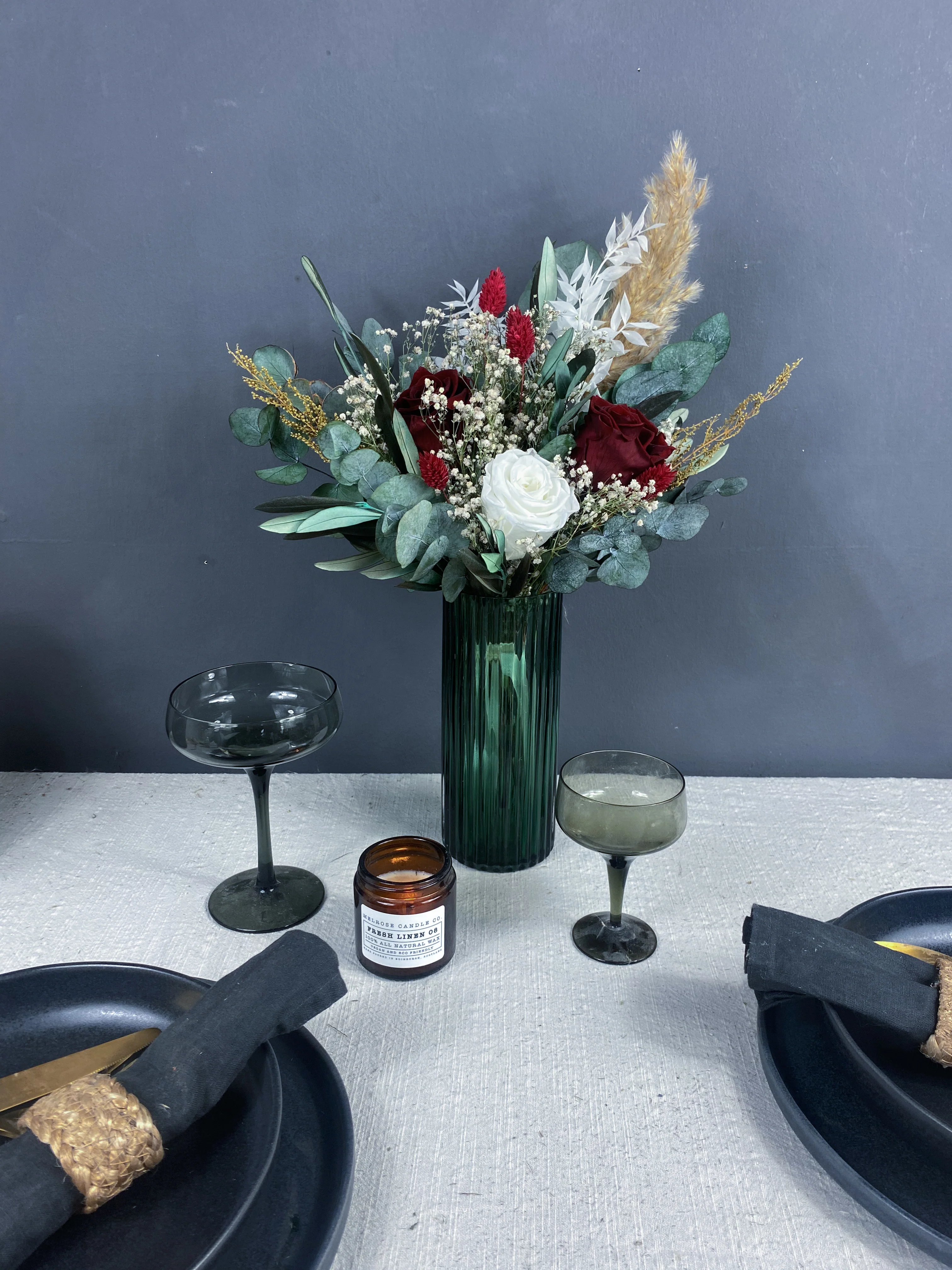 Ruby Dried Flower Bouquet - Image 2