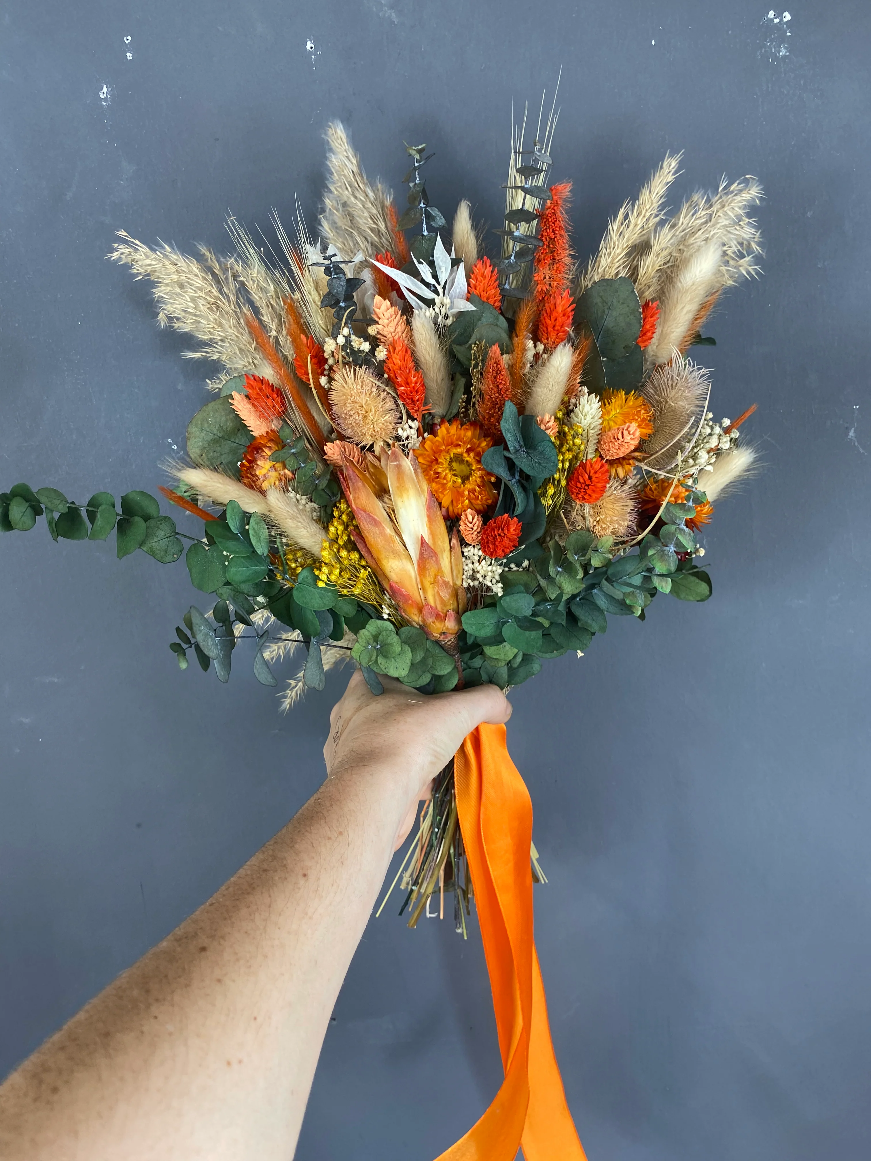 Mara dried bridal bouquet - Image 2